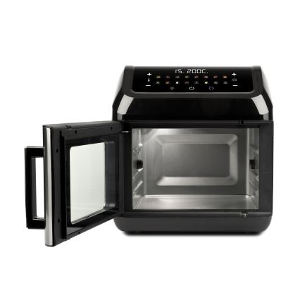G3Ferrari G1018700 - Πολυλειτουργικός φούρνος FRIGGISANO 1700W/230V 13 l μαύρο/ανοξείδωτο