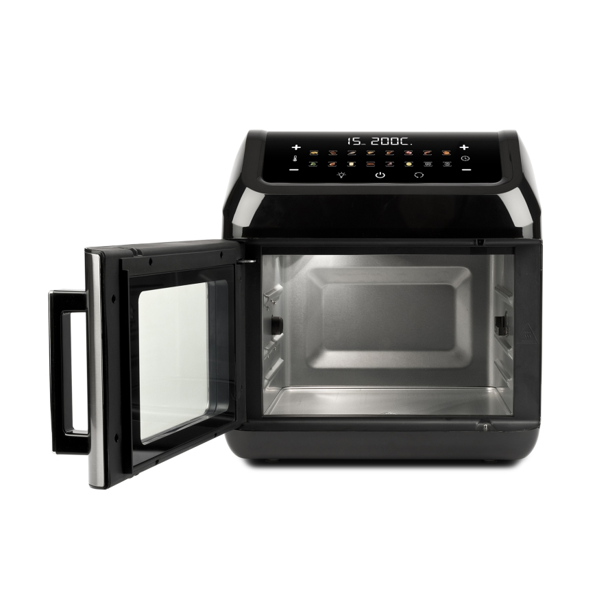 G3Ferrari G1018700 - Πολυλειτουργικός φούρνος FRIGGISANO 1700W/230V 13 l μαύρο/ανοξείδωτο