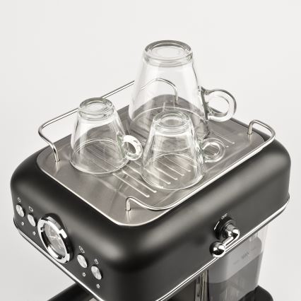 G3Ferrari G1018800 - Μηχανή εσπρέσο με μοχλό ALCHIMIA 950W/230V 15 bar μαύρη