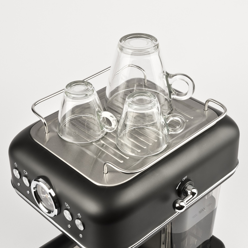 G3Ferrari G1018800 - Μηχανή εσπρέσο με μοχλό ALCHIMIA 950W/230V 15 bar μαύρη