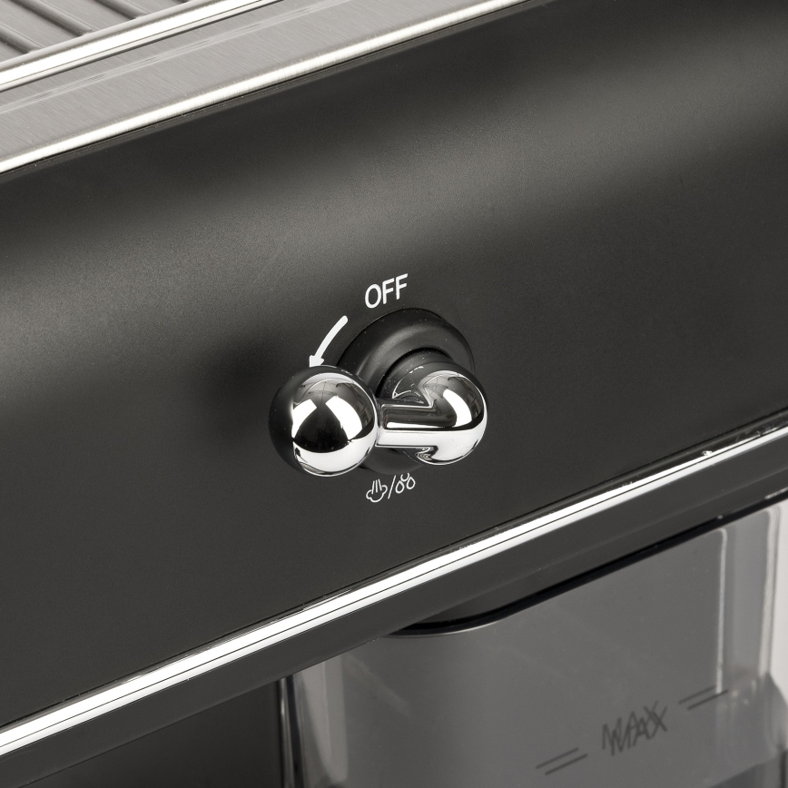 G3Ferrari G1018800 - Μηχανή εσπρέσο με μοχλό ALCHIMIA 950W/230V 15 bar μαύρη