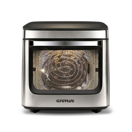 G3Ferrari G1021900 - Αεροφριτέζα FRIGGISANO 1800W/230V 13 l ανοξείδωτο/μαύρο