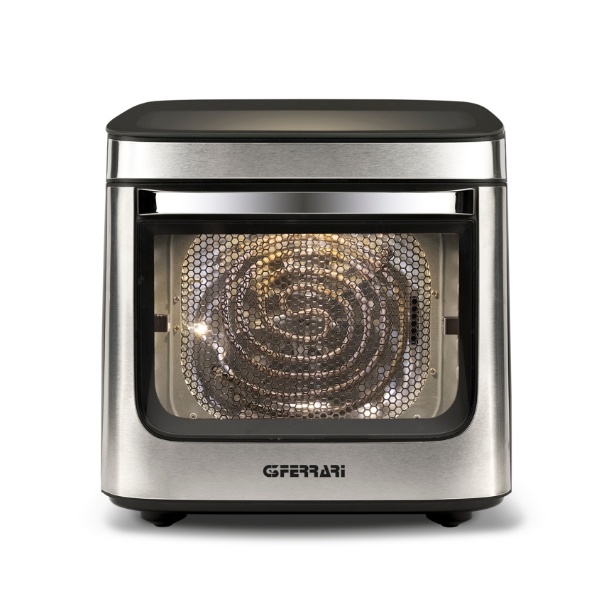 G3Ferrari G1021900 - Αεροφριτέζα FRIGGISANO 1800W/230V 13 l ανοξείδωτο/μαύρο