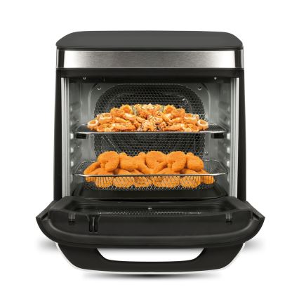 G3Ferrari G1021900 - Αεροφριτέζα FRIGGISANO 1800W/230V 13 l ανοξείδωτο/μαύρο