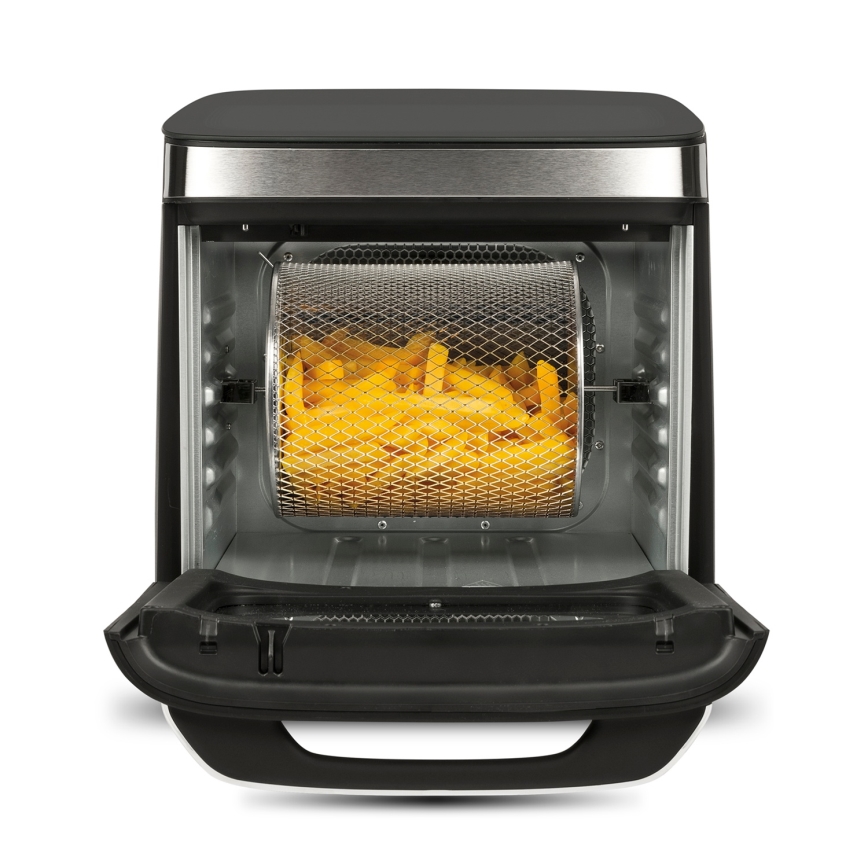 G3Ferrari G1021900 - Αεροφριτέζα FRIGGISANO 1800W/230V 13 l ανοξείδωτο/μαύρο