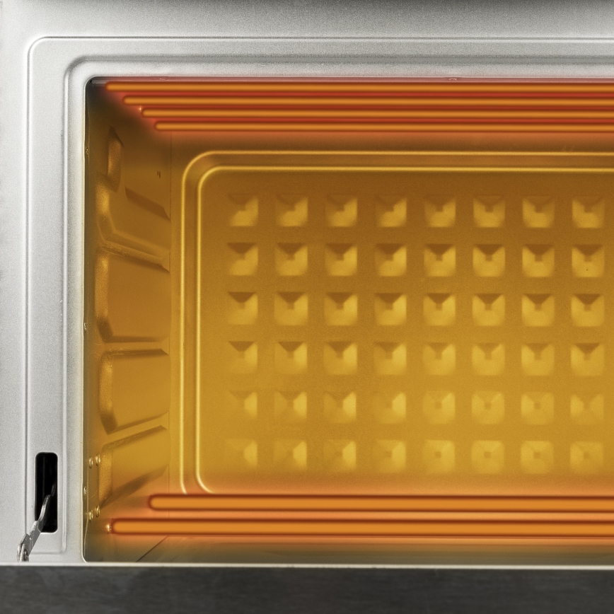 G3Ferrari G1022100 - Φούρνος αερόθερμος με ενσωματωμένη φριτέζα 2000W/230V 32 l από ανοξείδωτο ατσάλι