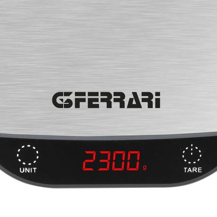 G3Ferrari G2009600 - Ζυγαριά κουζίνας PATTY 2xAAA ανοξείδωτη
