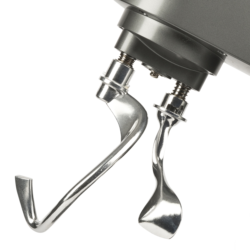 G3Ferrari G2016400 - Επιτραπέζιο μίξερ PASTAIO με διπλό γάντζο, 8 l, 1800W/230V, με χρώμιο