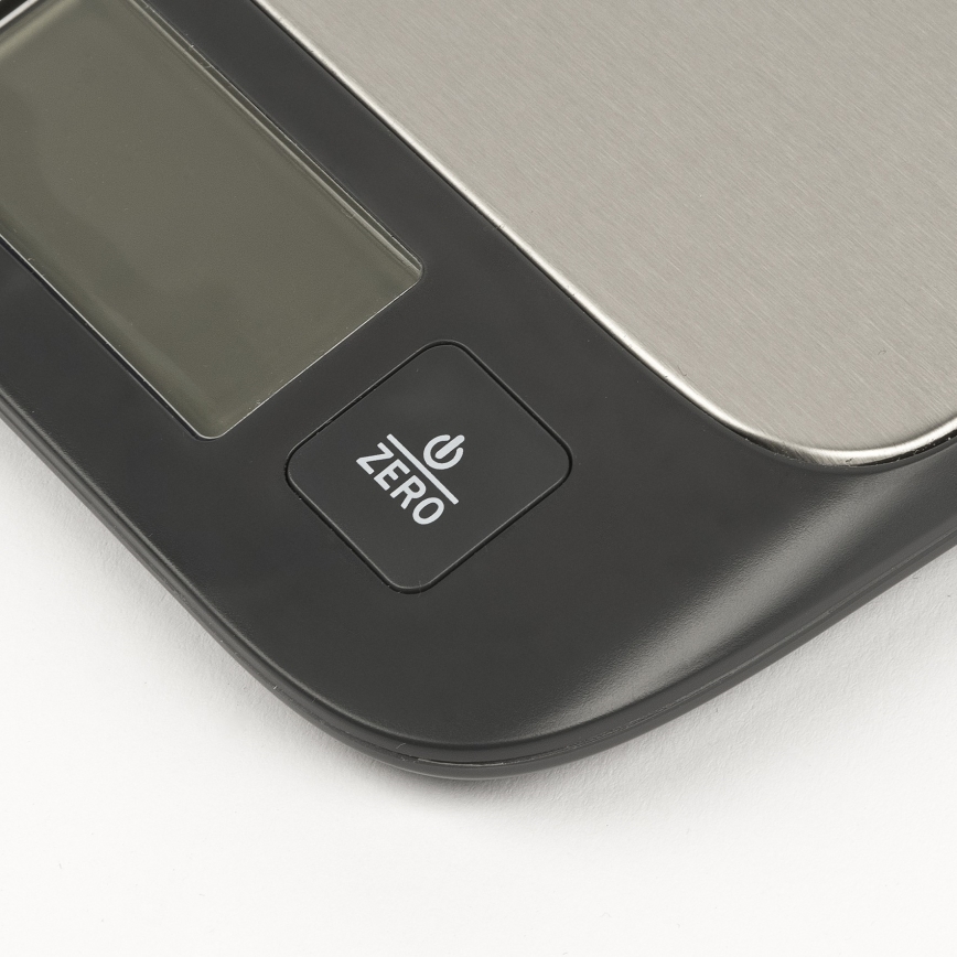 G3Ferrari G2016800 - Ψηφιακή ζυγαριά κουζίνας, 2x AAA, μαύρη/από ανοξείδωτο ατσάλι