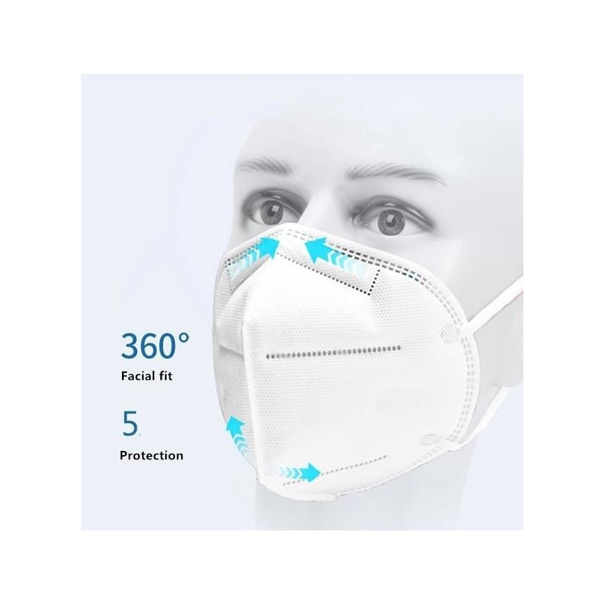 G&W™ GDGP3 Αναπνευστήρας FFP3 NR CE 2163 1 τμχ