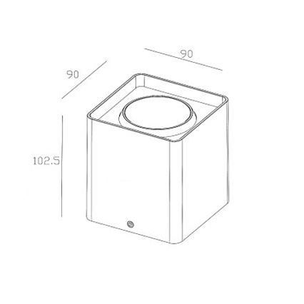 Gardino LX1301 - Φωτιστικό σποτ εξωτερικού χώρου LED WATERLILY LED/7W/230V IP54