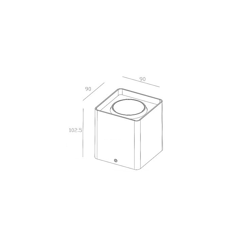 Gardino LX1301 - Φωτιστικό σποτ εξωτερικού χώρου LED WATERLILY LED/7W/230V IP54
