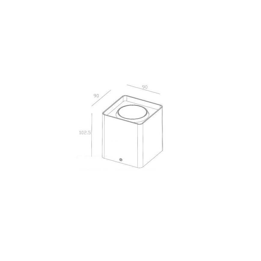 Gardino LX1301 - Φωτιστικό σποτ εξωτερικού χώρου LED WATERLILY LED/7W/230V IP54