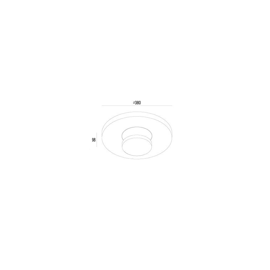 Gardino LX1421 - Φωτιστικό οροφής εξωτερικού χώρου LED TULIPANI LED/18W/230V IP54