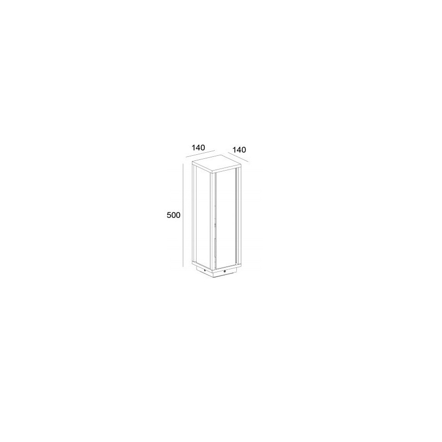 Gardino LX1463-500 - Φωτιστικό εξωτερικού χώρου MELISSA 1xE27/15W/230V IP54