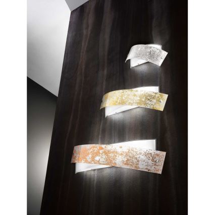 Gea Luce CAMILLA A M oro - Φωτιστικό τοίχου CAMILLA 4xE14/28W/230V 54 cm χρυσαφί