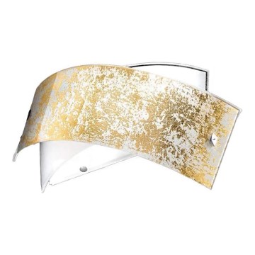 Gea Luce CAMILLA A P oro - Φωτιστικό τοίχου CAMILLA 2xE14/28W/230V 34 cm χρυσαφί