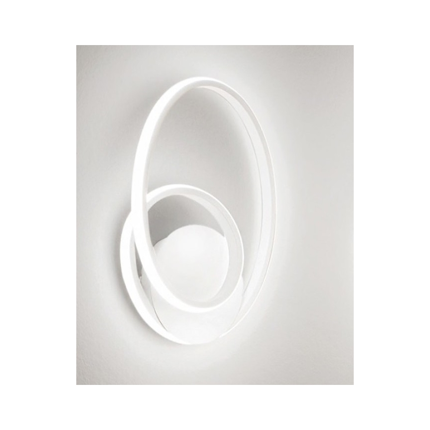 Gea Luce DIVA A BIANCO SATINATO - Επιτοίχιο φωτιστικό dimming LED DIVA LED/20W/230V λευκό