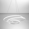 Gea Luce DIVA S G BIANCO - Led Dimmable κρεμαστό φωτιστικό οροφής DIVA LED/44W/230V λευκό