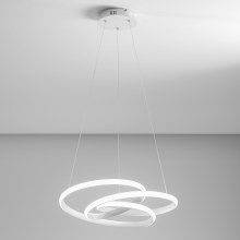 Gea Luce DIVA S P BIANCO - Led Dimmable κρεμαστό φωτιστικό οροφής DIVA LED/43W/230V λευκό