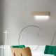 Gea Luce DOHA A P T - Φωτιστικό τοίχου LED DOHA LED/15W/230V 40 cm μπεζ