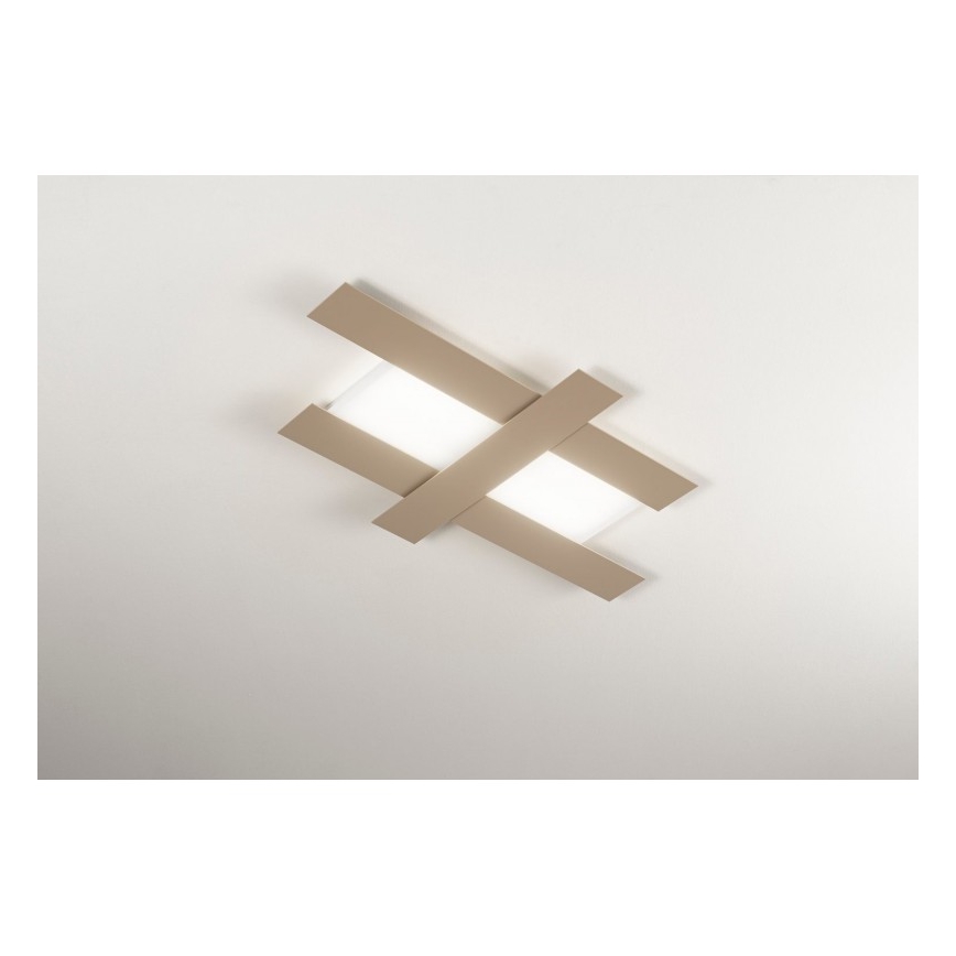 Gea Luce DOHA P G T - Φωτιστικό οροφής LED DOHA LED/50W/230V 104 cm μπεζ