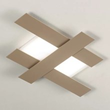 Gea Luce DOHA P P T - Φωτιστικό οροφής LED DOHA LED/30W/230V 65,5 cm μπεζ