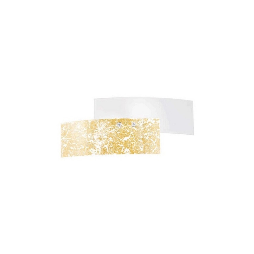 Gea Luce LARA A P oro - Φωτιστικό τοίχου LARA 2xE14/42W/230V χρυσαφί