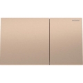 Geberit 115.622.QB.1 - Πλακέτα χειρισμού Sigma70 για καζανάκι, 25x14,6 cm, βουρτσισμένη σε κόκκινο-χρυσό