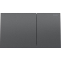 Geberit 115.622.QD.1 - Πλήκτρο ξεπλύματος Sigma70 25x14,6 εκ. μαύρο χρώμιο