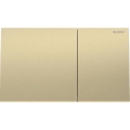 Geberit 115.622.QF.1 - Πλακέτα ενεργοποίησης Sigma70 25 x 14,6 εκ. σε βουρτσισμένο ορείχαλκο