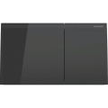 Geberit 115.622.SJ.1 - Πλακέτα έκπλυσης Sigma70 25x14,6 cm μαύρη