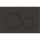 Geberit 115.882.16.1 - Πλήκτρο έκπλυσης Sigma20 24,6x16,4 cm ματ μαύρο