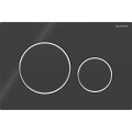 Geberit 115.882.KM.1 - Πλήκτρο εκκένωσης Sigma20 24,6x16,4 cm μαύρο