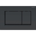 Geberit 115.883.16.1 - Πλακέτα ενεργοποίησης Sigma30 24,6x16,4 cm μαύρο ματ