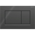 Geberit 115.883.DW.1 - Πλακέτα ενεργοποίησης Sigma30 24,6x16,4 cm μαύρη
