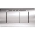 Geberit 115.899.KH.1 - Πλήκτρο έκπλυσης Twinline30 34x18,5 cm γυαλιστερό χρώμιο/ματ χρώμιο