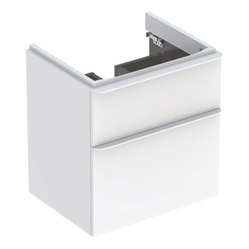 Geberit 500.352.00.1 - Έπιπλο μπάνιου κάτω από τον νιπτήρα Smyle Square 59x62x47 cm λευκό