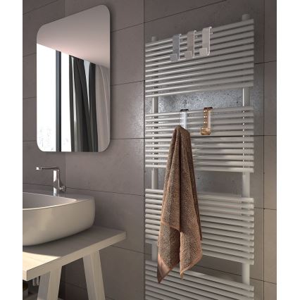 Gedy - Άγκιστρο μπάνιου λευκό/θερμοπλαστικό