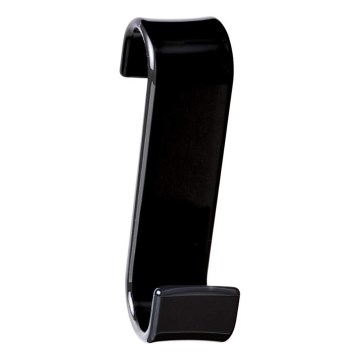 Gedy - Άγκιστρο μπάνιου μαύρο/θερμοπλαστικό