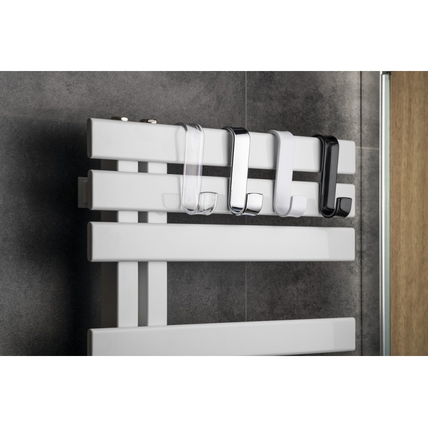 Gedy - Άγκιστρο μπάνιου μαύρο/θερμοπλαστικό