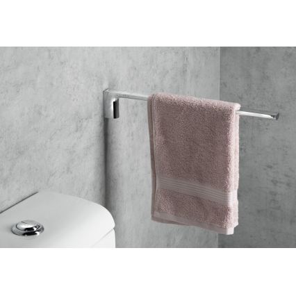 Gedy - Επιτοίχια κρεμάστρα για πετσέτες PIRENEI 6,6x41 cm σε γυαλιστερό χρώμιο