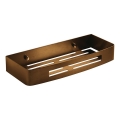 Gedy - Επιτοίχιο ράφι για ντους SMART 30x12,8 cm μπρονζέ