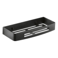 Gedy - Επιτοίχιο ράφι ντους SMART 30x12,8 cm μαύρο ματ