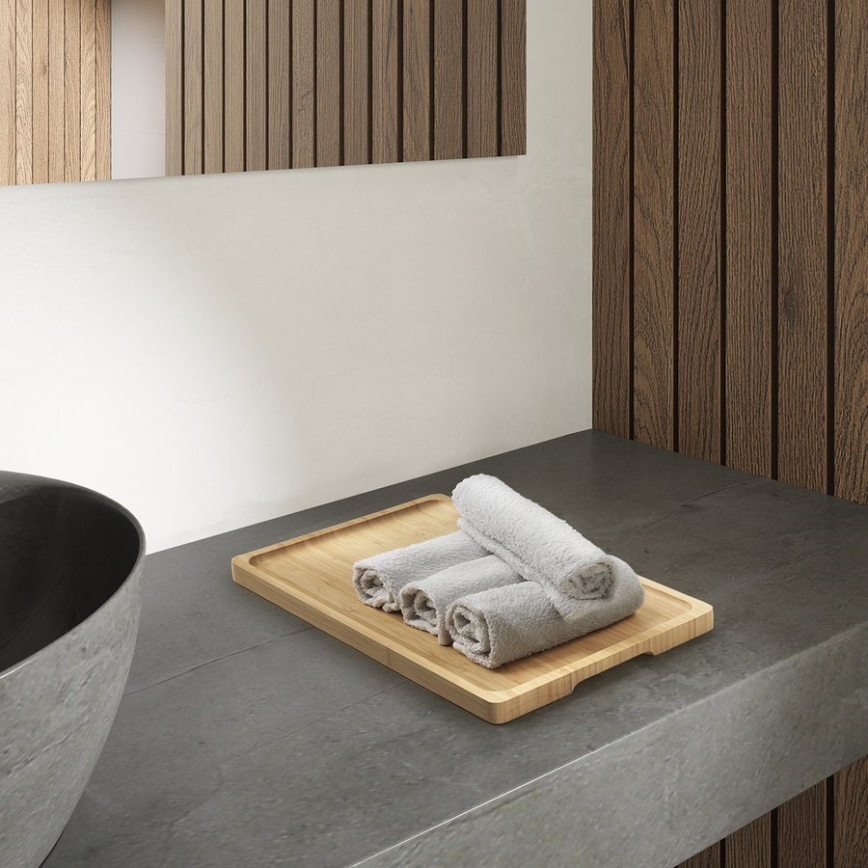 Gedy - Δίσκος/ Θήκη οργάνωσης μπάνιου HIMALAYA μπαμπού