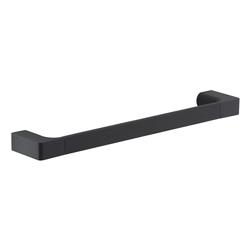 Gedy - Επιτοίχια πετσετοθήκη PIRENEI 6,6x35 cm ματ μαύρο