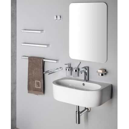 Gedy - Επιτοίχια πετσετοθήκη PIRENEI 6,6x60 cm γυαλιστερό χρώμιο