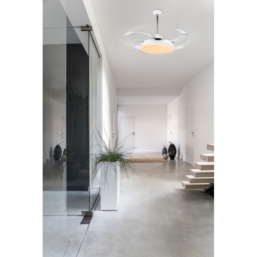 Globo - Οροφής ανεμιστήρας LED/36W/230V με τηλεχειριστήριο
