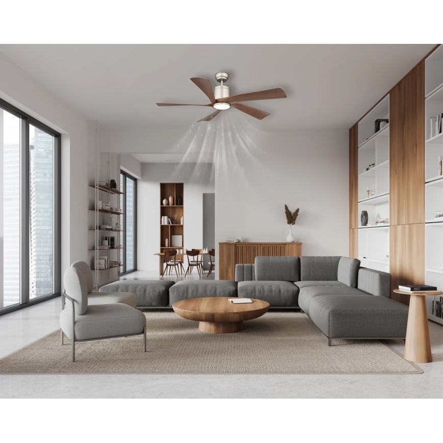 Globo - Ανεμιστήρας οροφής LED Dimmable LED/20W/230V 2700-6500K + τηλεχειριστήριο