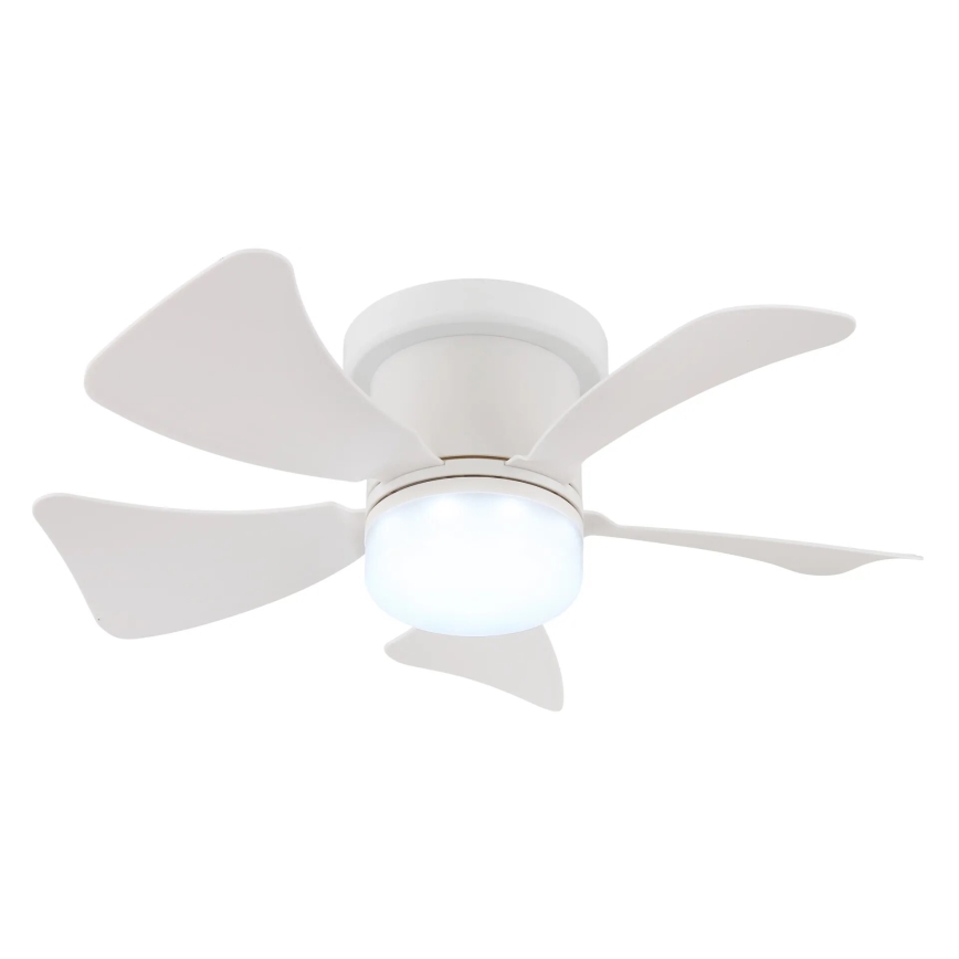 Globo - Ανεμιστήρας οροφής LED Dimmable LED/10W/230V 3000-6500K λευκό + τηλεχειριστήριο